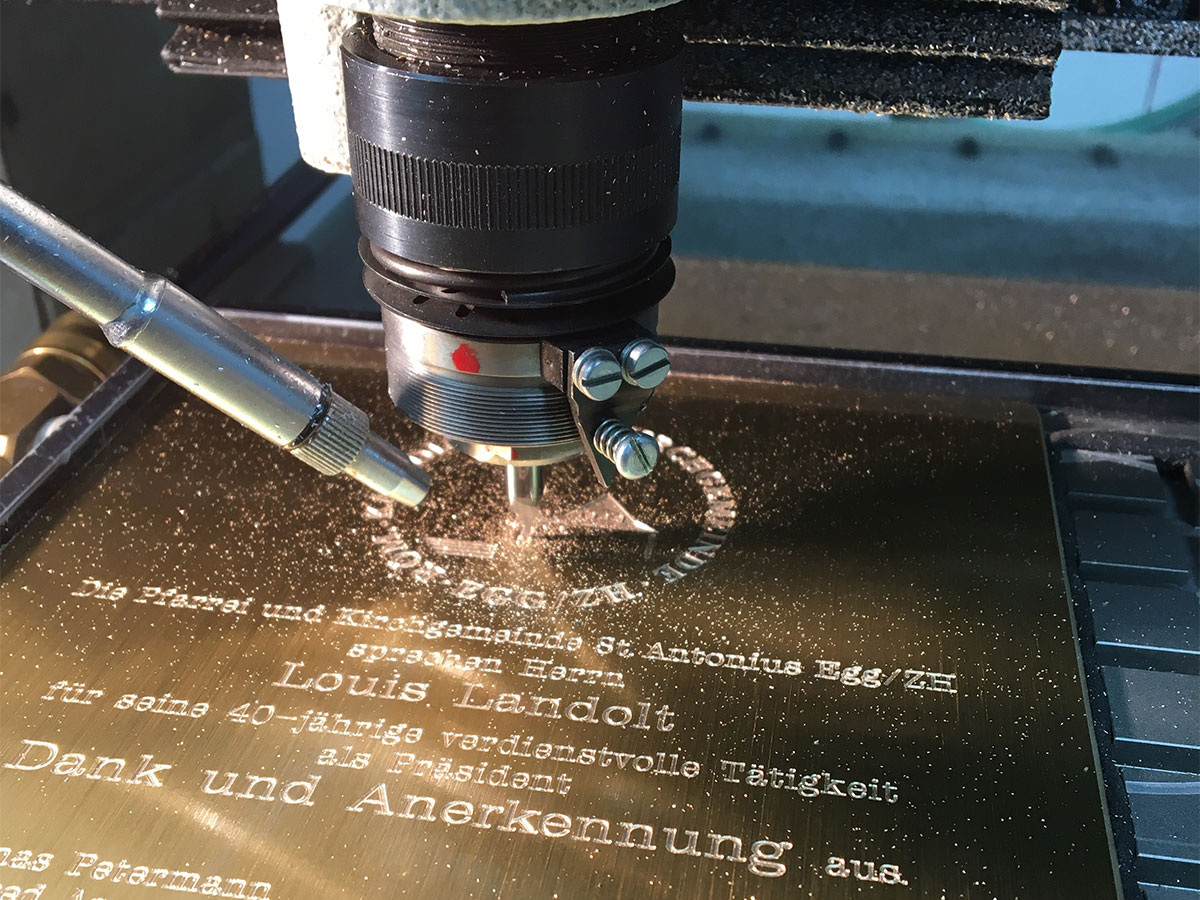 Gravuren mit CNC